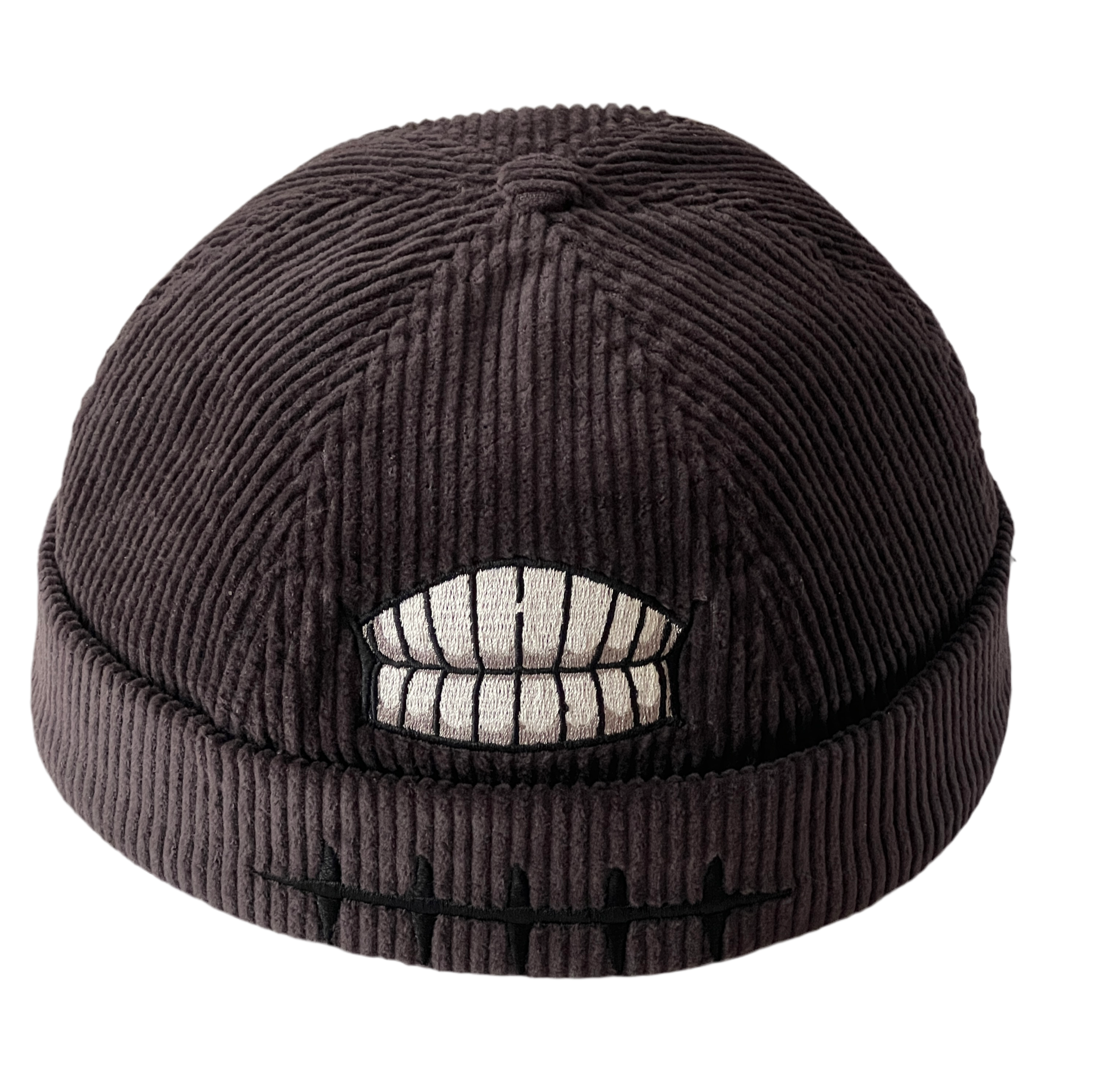 DARK GREY KENNY BRIMLESS CAP