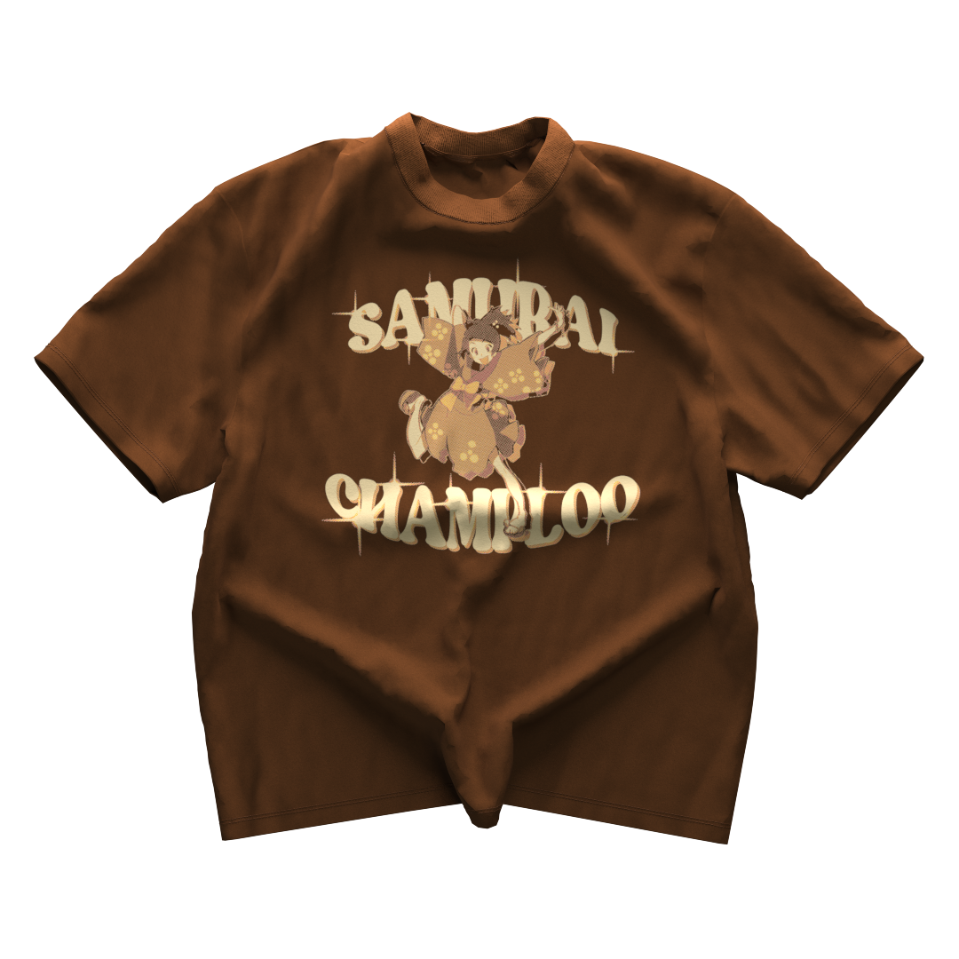 FUU BROWN TEE