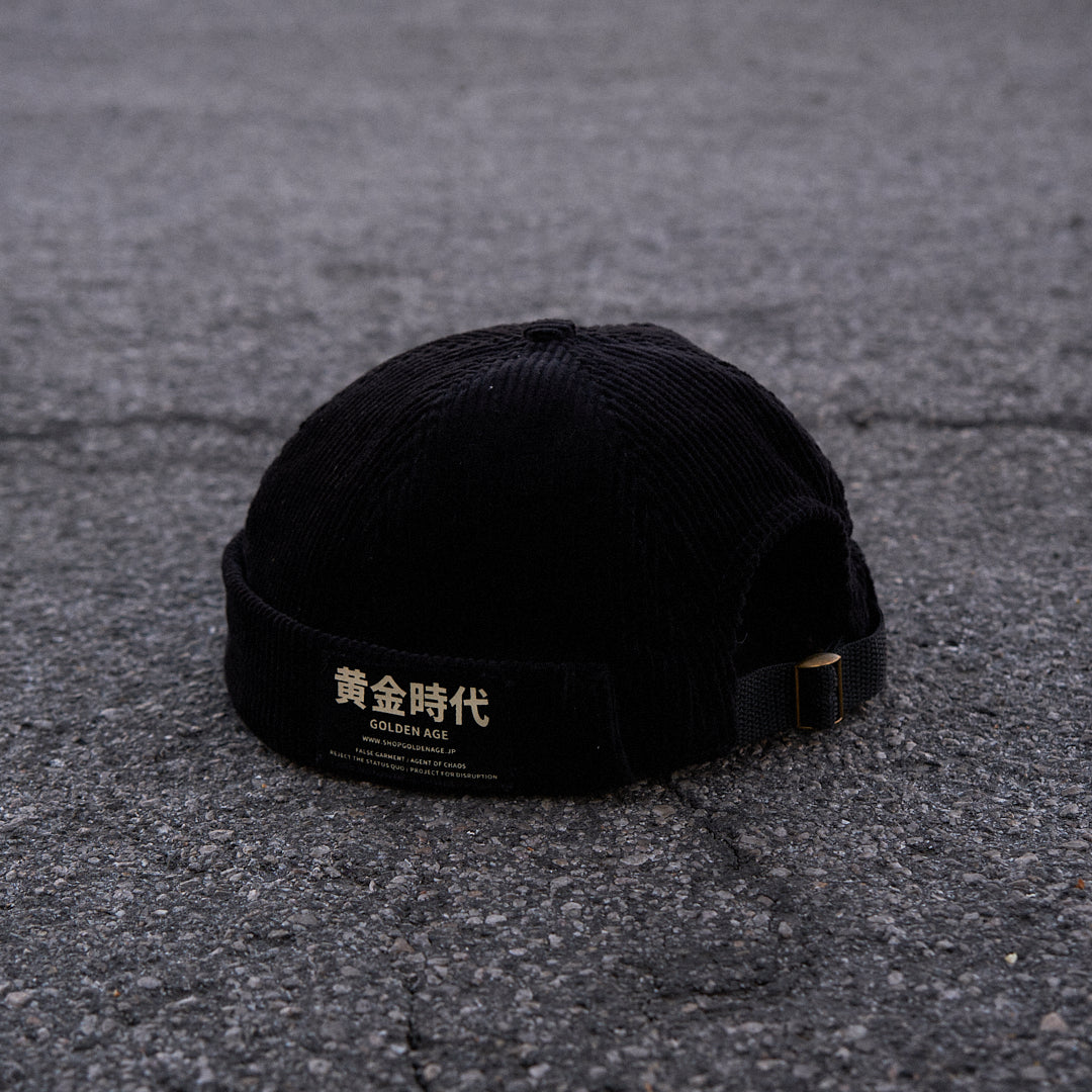 BLACK KENNY BRIMLESS CAP