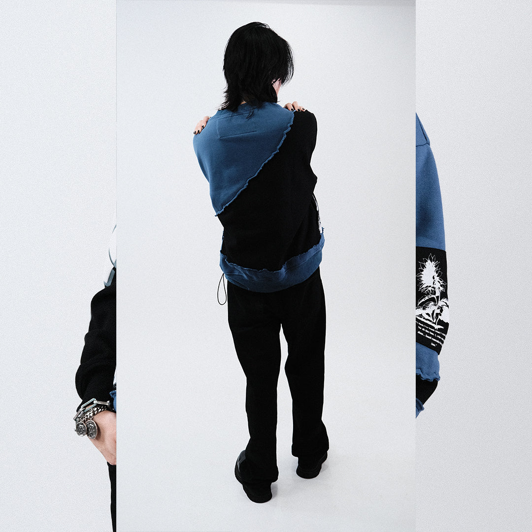 JIN SPLICED CREWNECK