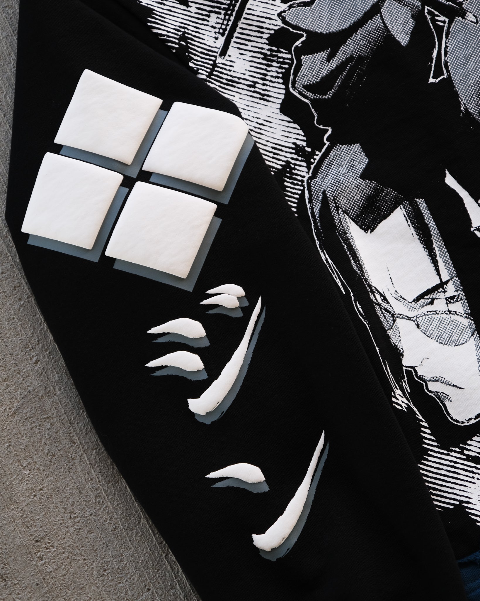 JIN SPLICED CREWNECK