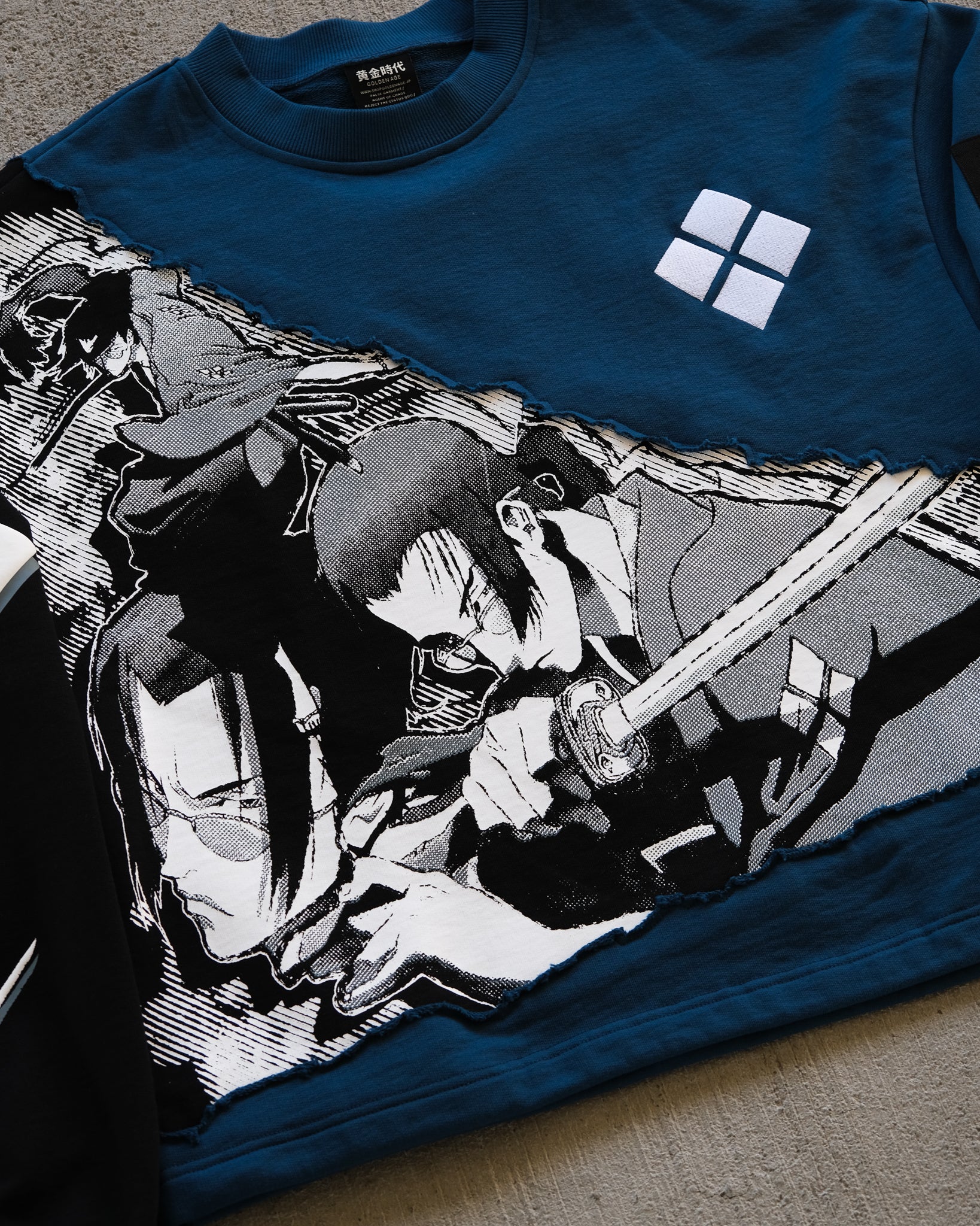 JIN SPLICED CREWNECK