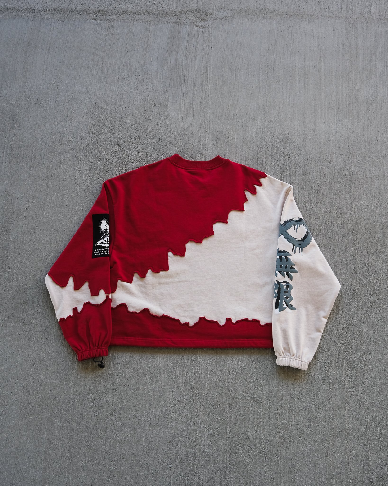 MUGEN SPLICED CREWNECK – GOLDENAGE.JP
