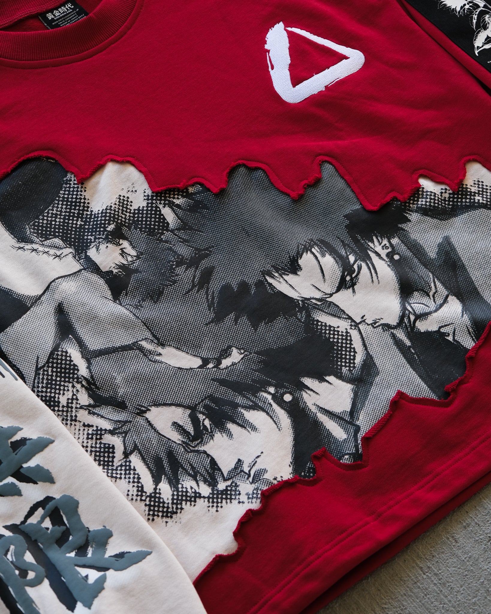 MUGEN SPLICED CREWNECK – GOLDENAGE.JP