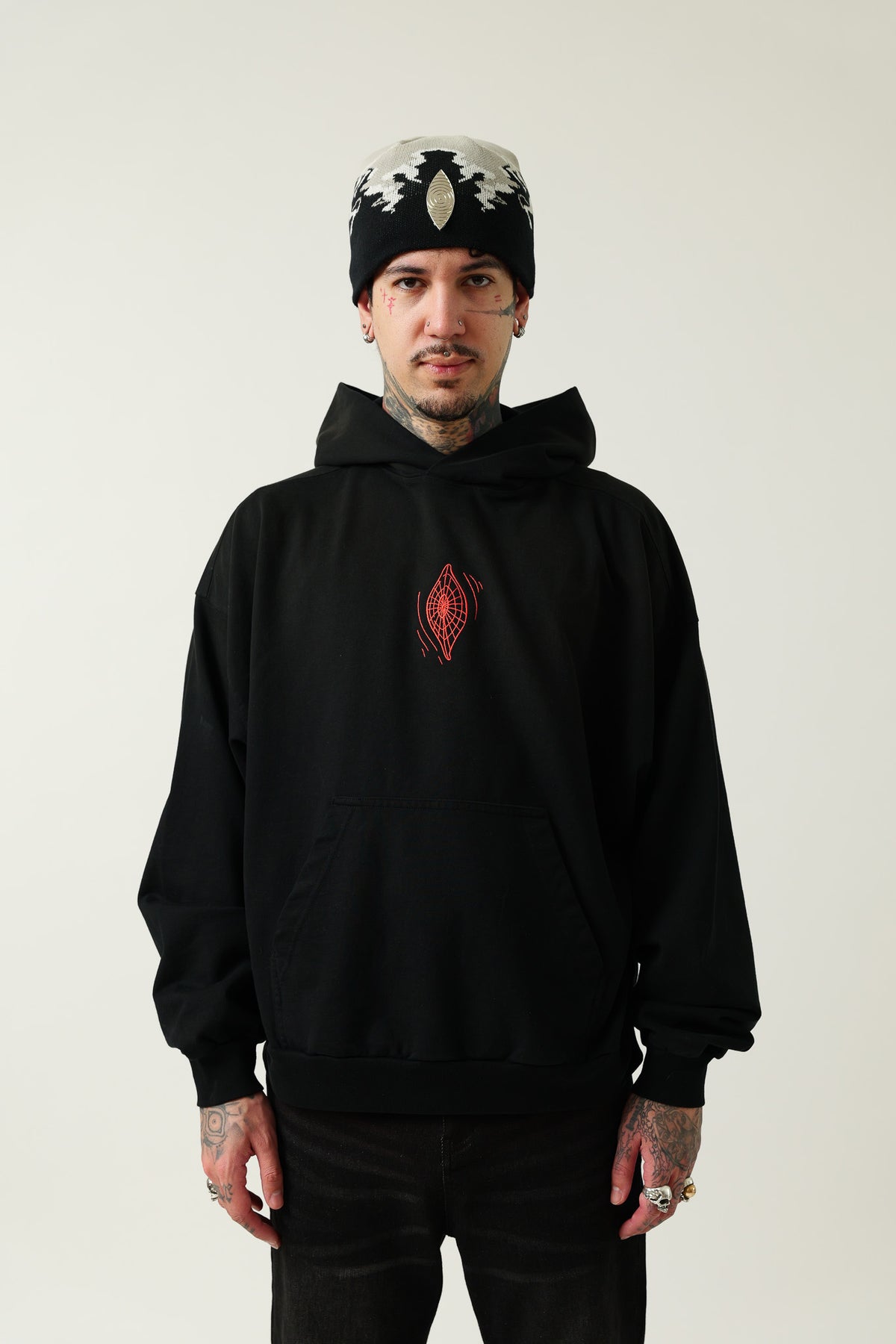 OCCULT PS1 BLACK HOODIE